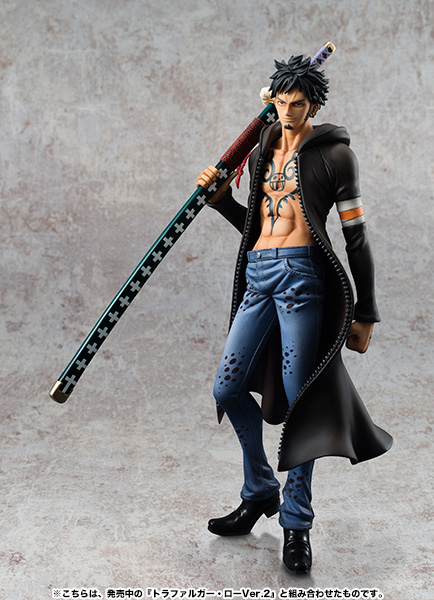 One Piece - Trafalgar Law - Excellent Model - Portrait Of Pirates "Sailing Again" - 1/8 - Ver.2.5 (MegaHouse)