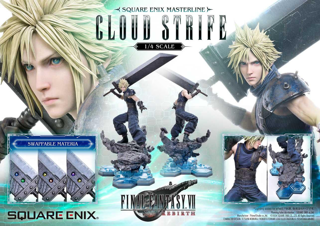 Final Fantasy VII Rebirth - Cloud Strife - Square Enix Masterline (SEM-06DX) - 1/4 - DX Version (Prime 1 Studio) photo 4