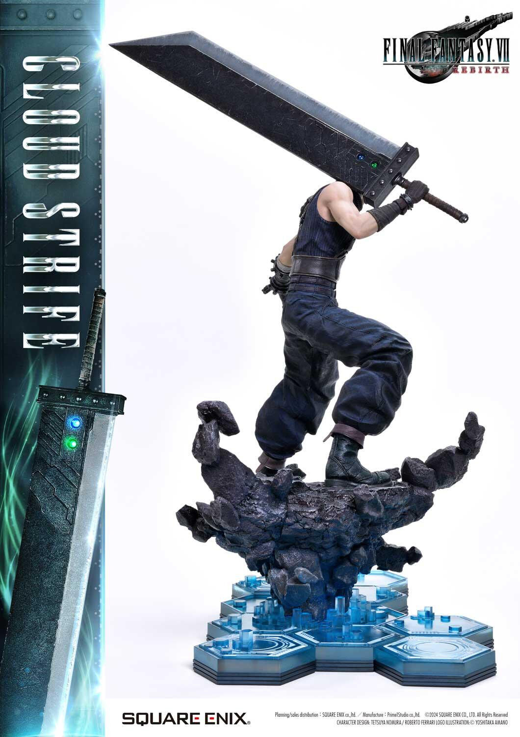 Final Fantasy VII Rebirth - Cloud Strife - Square Enix Masterline (SEM-06DX) - 1/4 - DX Version (Prime 1 Studio) photo 8