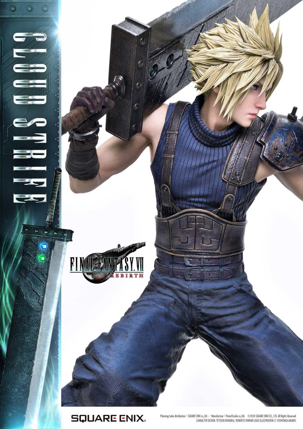 Final Fantasy VII Rebirth - Cloud Strife - Square Enix Masterline (SEM-06DX) - 1/4 - DX Version (Prime 1 Studio) photo 13