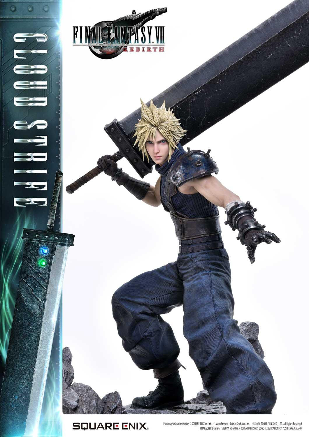 Final Fantasy VII Rebirth - Cloud Strife - Square Enix Masterline (SEM-06DX) - 1/4 - DX Version (Prime 1 Studio) photo 14