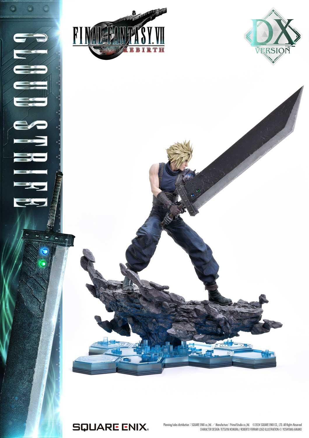 Final Fantasy VII Rebirth - Cloud Strife - Square Enix Masterline (SEM-06DX) - 1/4 - DX Version (Prime 1 Studio) photo 22