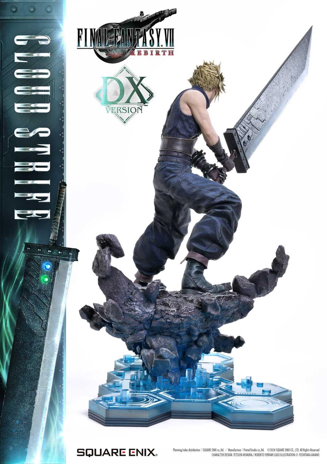 Final Fantasy VII Rebirth - Cloud Strife - Square Enix Masterline (SEM-06DX) - 1/4 - DX Version (Prime 1 Studio) photo 23