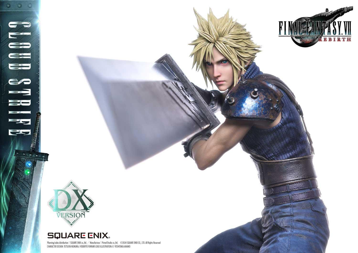 Final Fantasy VII Rebirth - Cloud Strife - Square Enix Masterline (SEM-06DX) - 1/4 - DX Version (Prime 1 Studio) photo 28