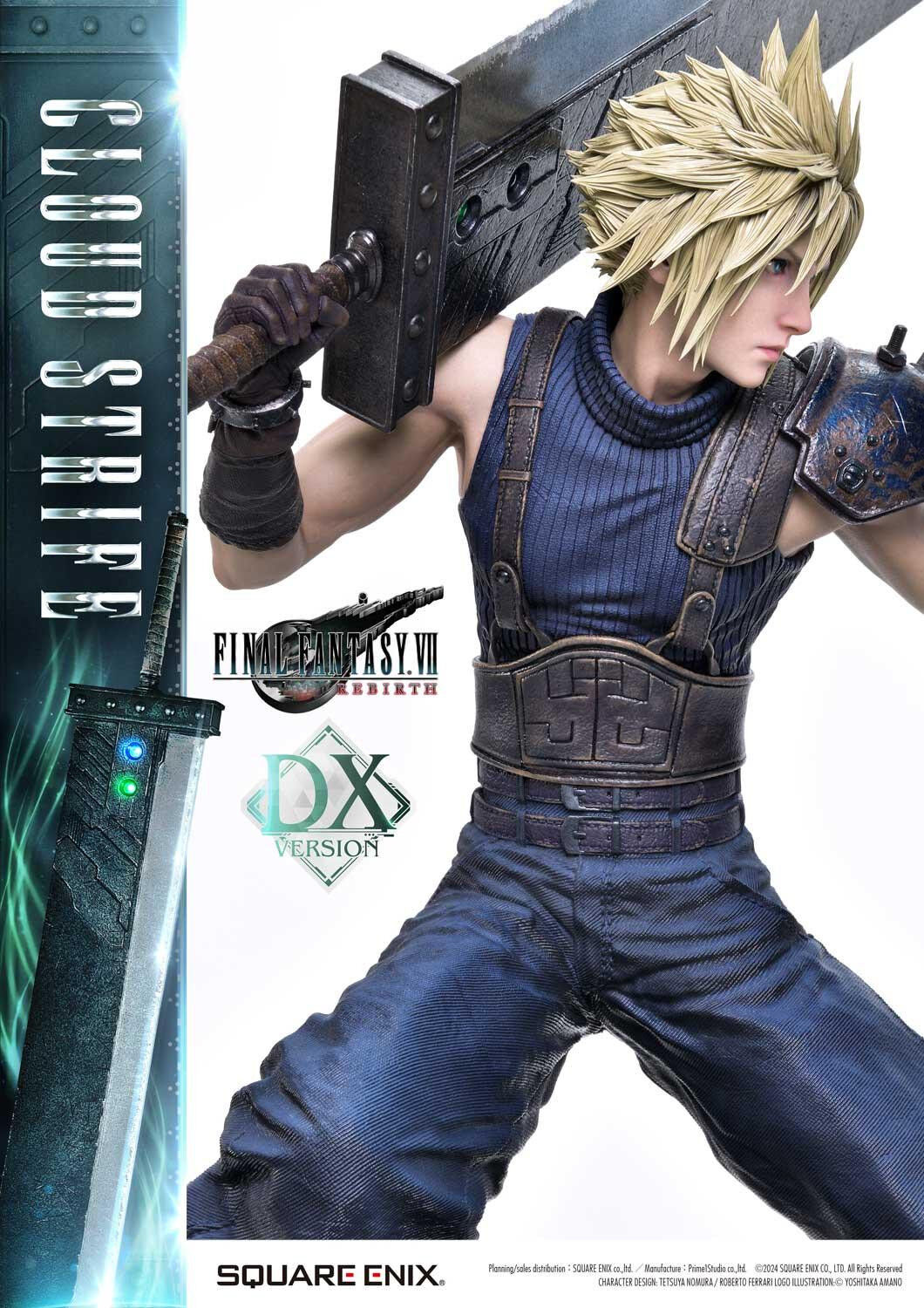 Final Fantasy VII Rebirth - Cloud Strife - Square Enix Masterline (SEM-06DX) - 1/4 - DX Version (Prime 1 Studio) photo 30