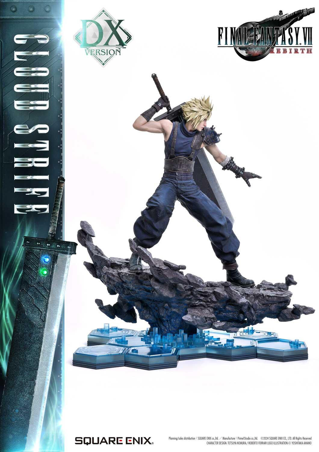 Final Fantasy VII Rebirth - Cloud Strife - Square Enix Masterline (SEM-06DX) - 1/4 - DX Version (Prime 1 Studio) photo 33