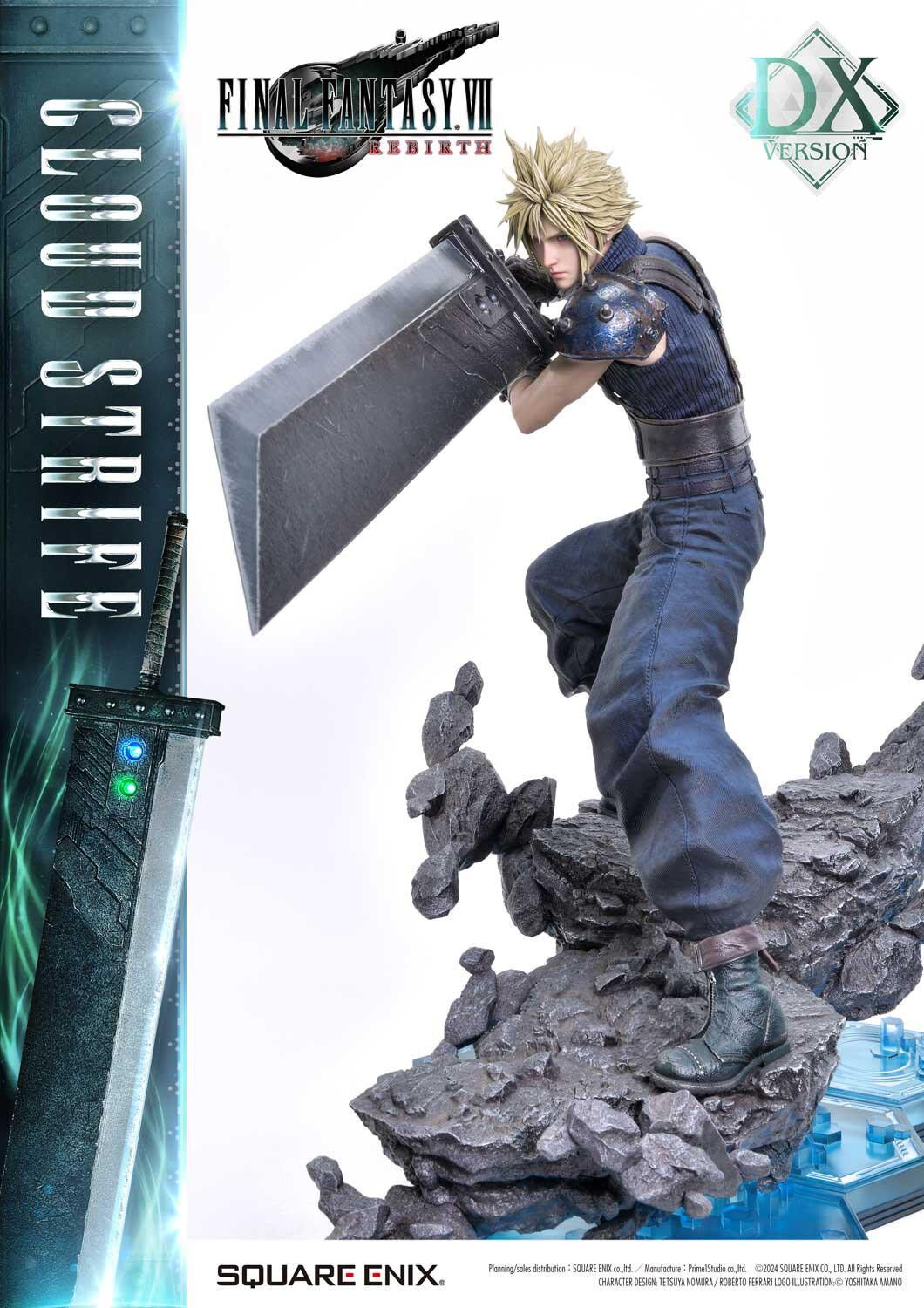 Final Fantasy VII Rebirth - Cloud Strife - Square Enix Masterline (SEM-06DX) - 1/4 - DX Version (Prime 1 Studio) photo 36