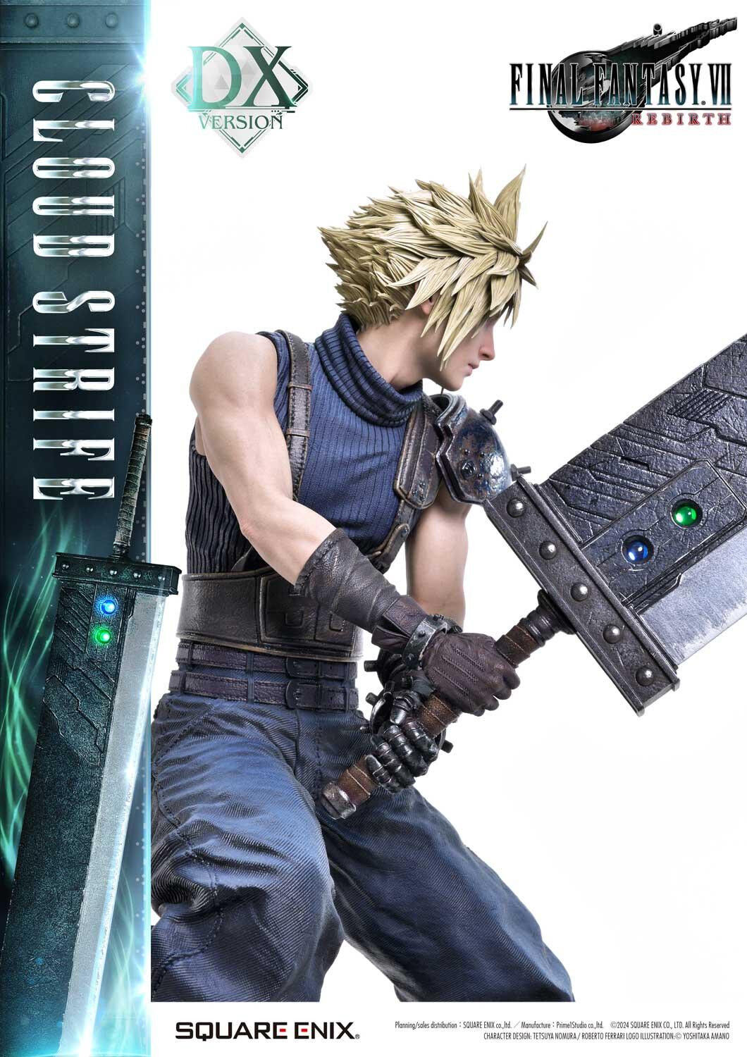 Final Fantasy VII Rebirth - Cloud Strife - Square Enix Masterline (SEM-06DX) - 1/4 - DX Version (Prime 1 Studio) photo 38