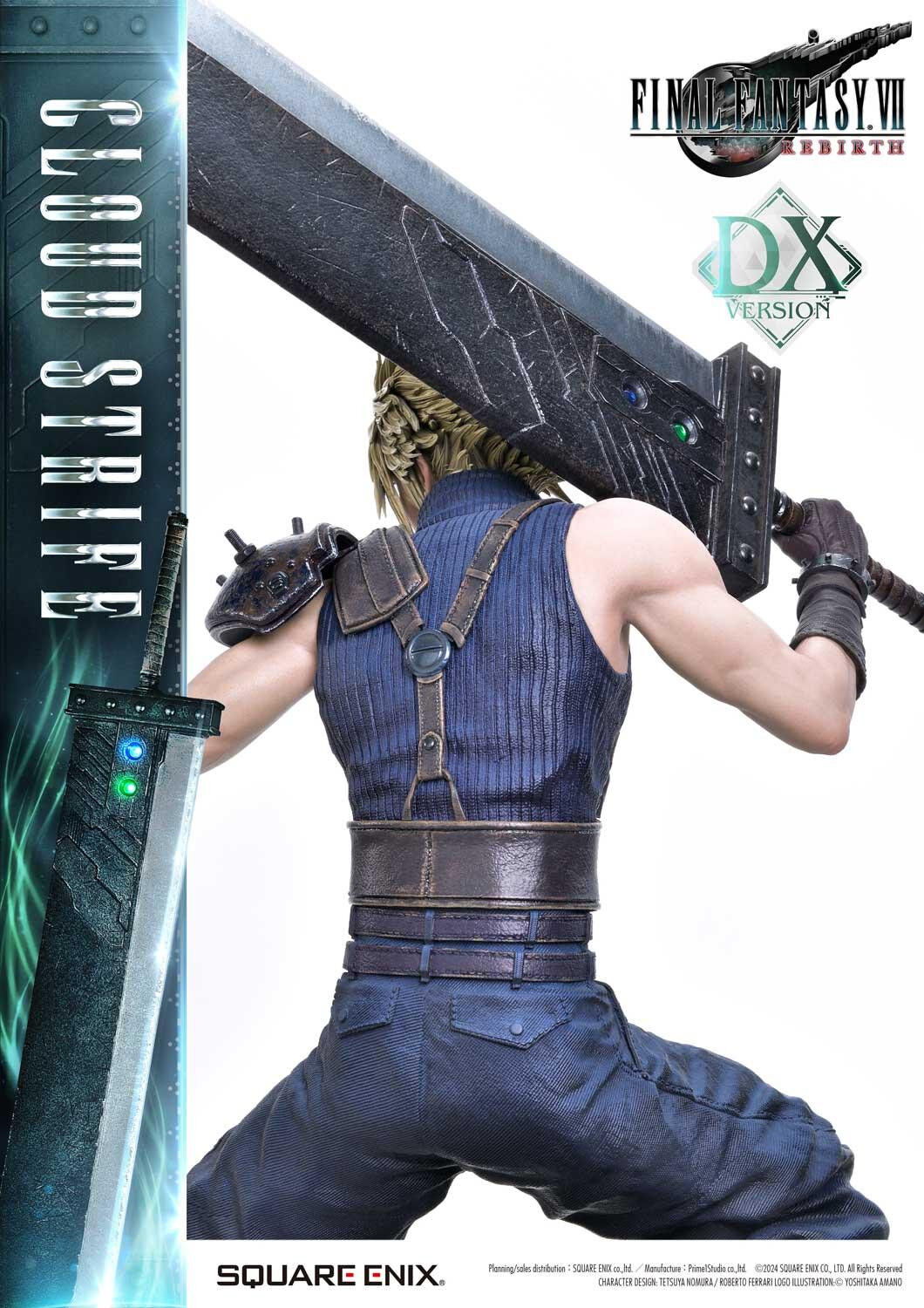 Final Fantasy VII Rebirth - Cloud Strife - Square Enix Masterline (SEM-06DX) - 1/4 - DX Version (Prime 1 Studio) photo 42