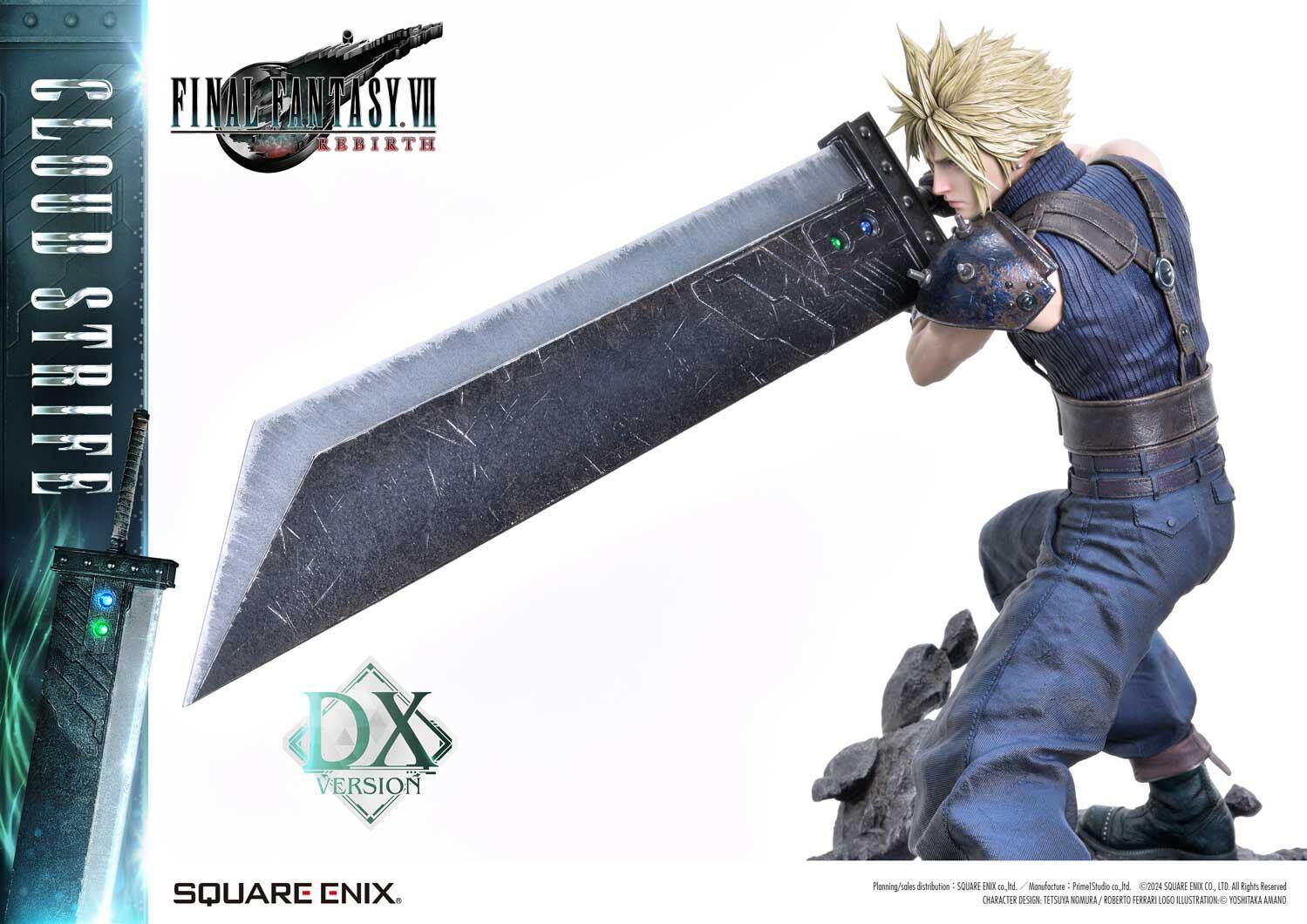 Final Fantasy VII Rebirth - Cloud Strife - Square Enix Masterline (SEM-06DX) - 1/4 - DX Version (Prime 1 Studio) photo 45