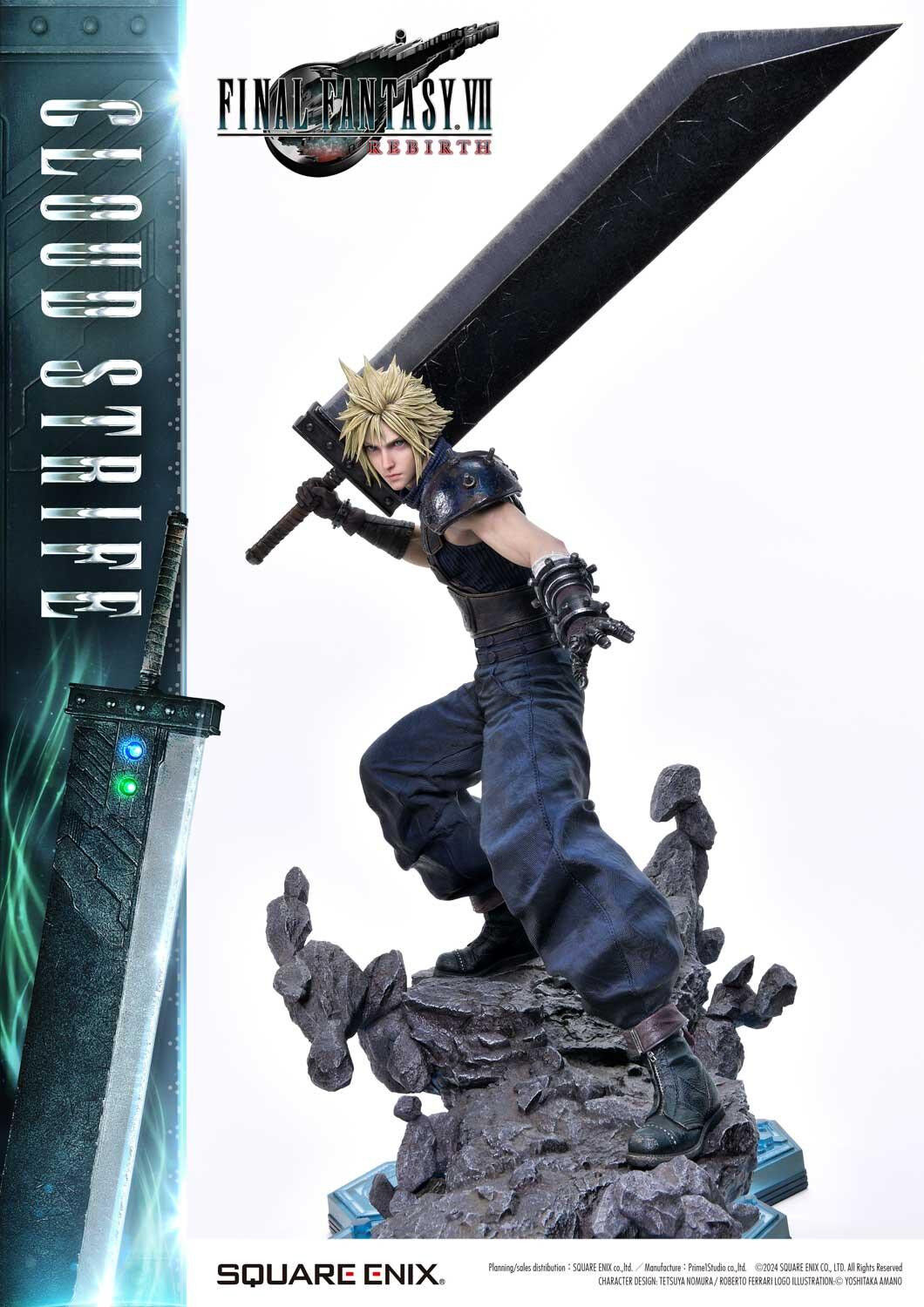 Final Fantasy VII Rebirth - Cloud Strife - Square Enix Masterline (SEM-06DX) - 1/4 - DX Version (Prime 1 Studio) photo 66