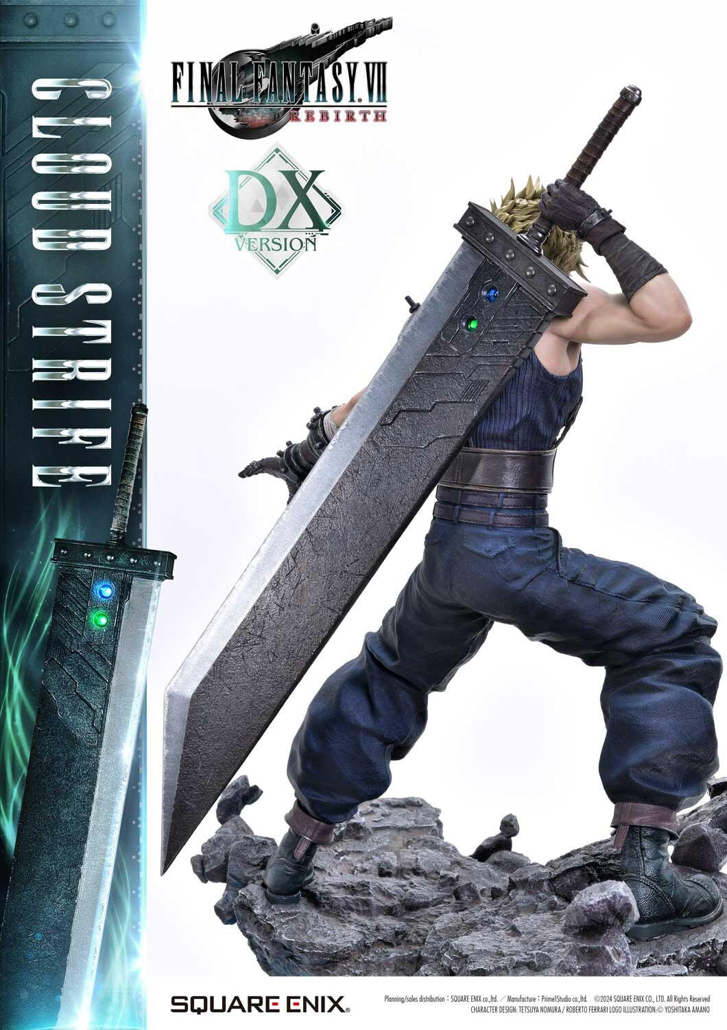 Final Fantasy VII Rebirth - Cloud Strife - Square Enix Masterline (SEM-06DX) - 1/4 - DX Version (Prime 1 Studio) photo 89
