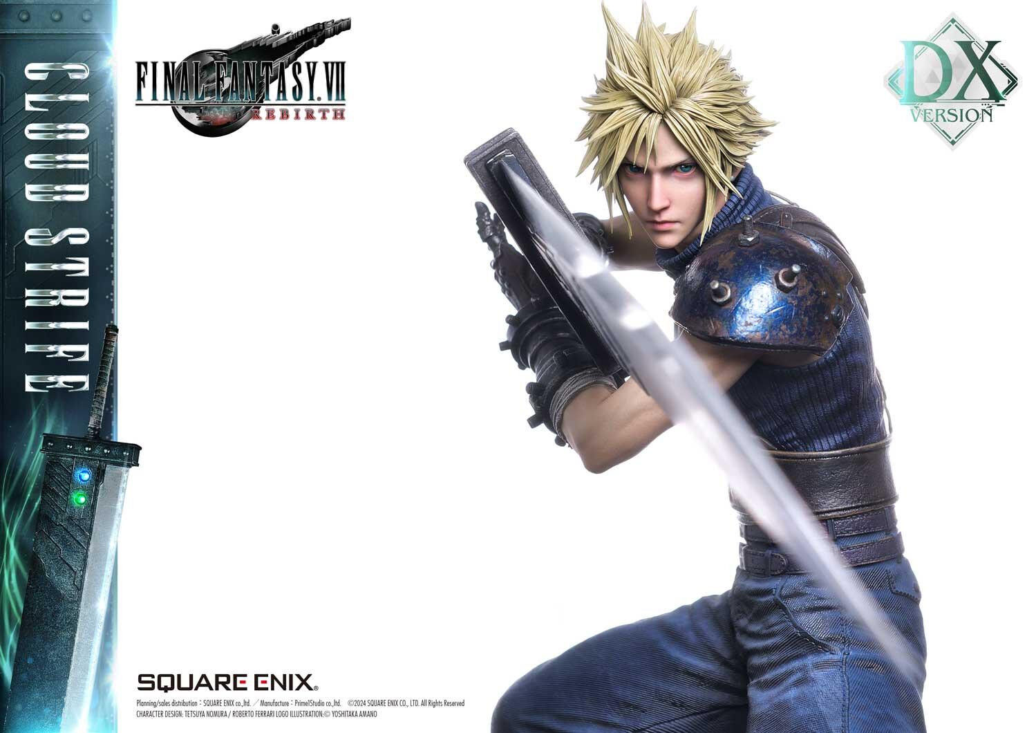 Final Fantasy VII Rebirth - Cloud Strife - Square Enix Masterline (SEM-06DX) - 1/4 - DX Version (Prime 1 Studio) photo 93