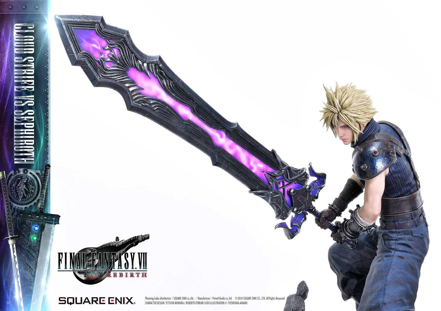 Final Fantasy VII Rebirth - Cloud Strife - Square Enix Masterline (SEM-08) - 1/4 - Cloud Strife Vs Sephiroth (Prime 1 Studio)