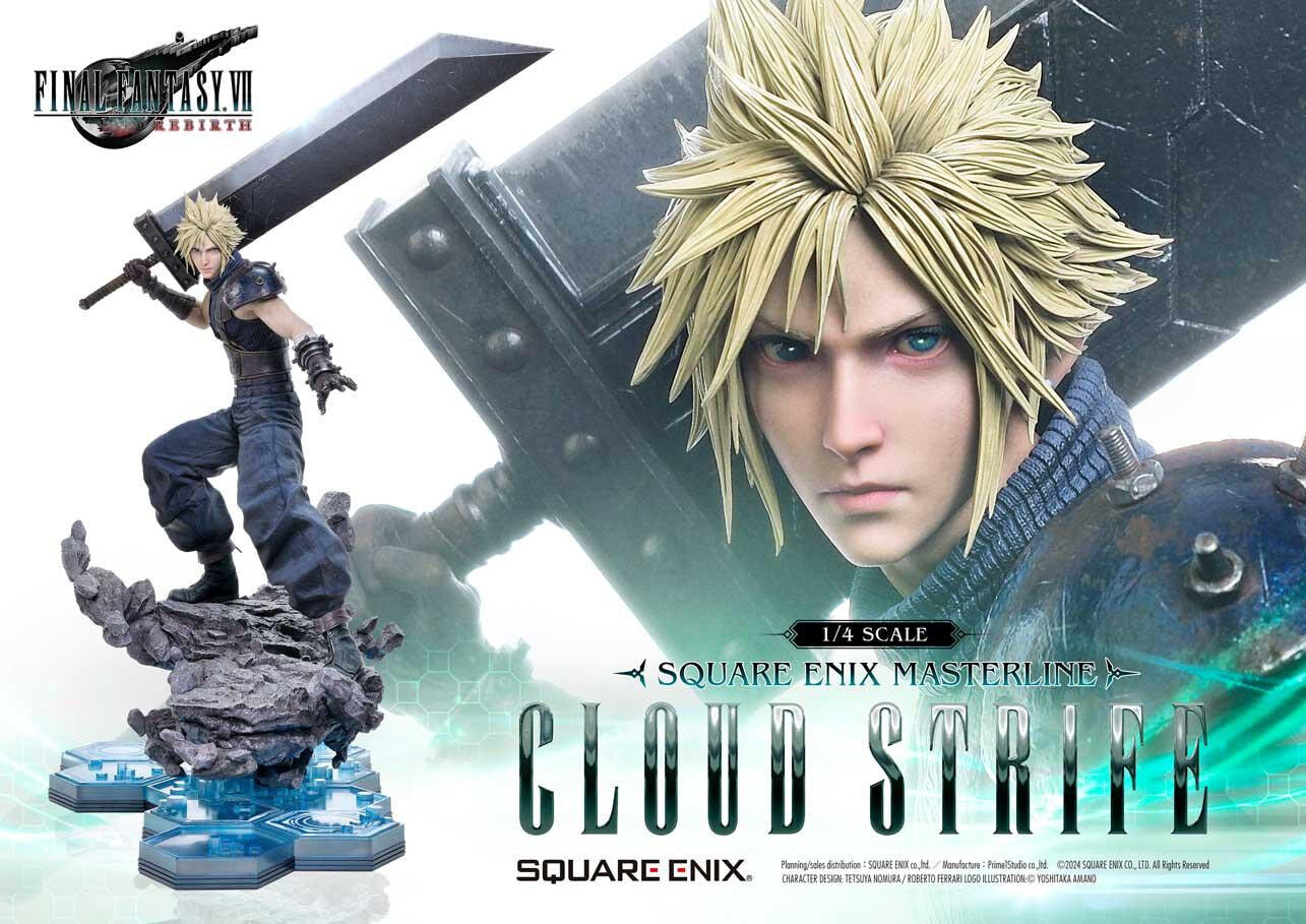 Final Fantasy VII Rebirth - Cloud Strife - Square Enix Masterline (SEM-08) - 1/4 - Cloud Strife Vs Sephiroth (Prime 1 Studio) photo 3