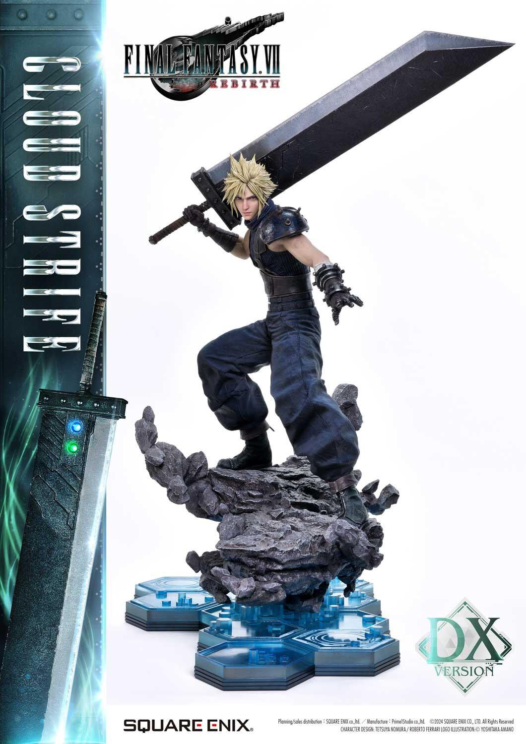 Final Fantasy VII Rebirth - Cloud Strife - Square Enix Masterline (SEM-08) - 1/4 - Cloud Strife Vs Sephiroth (Prime 1 Studio) photo 25