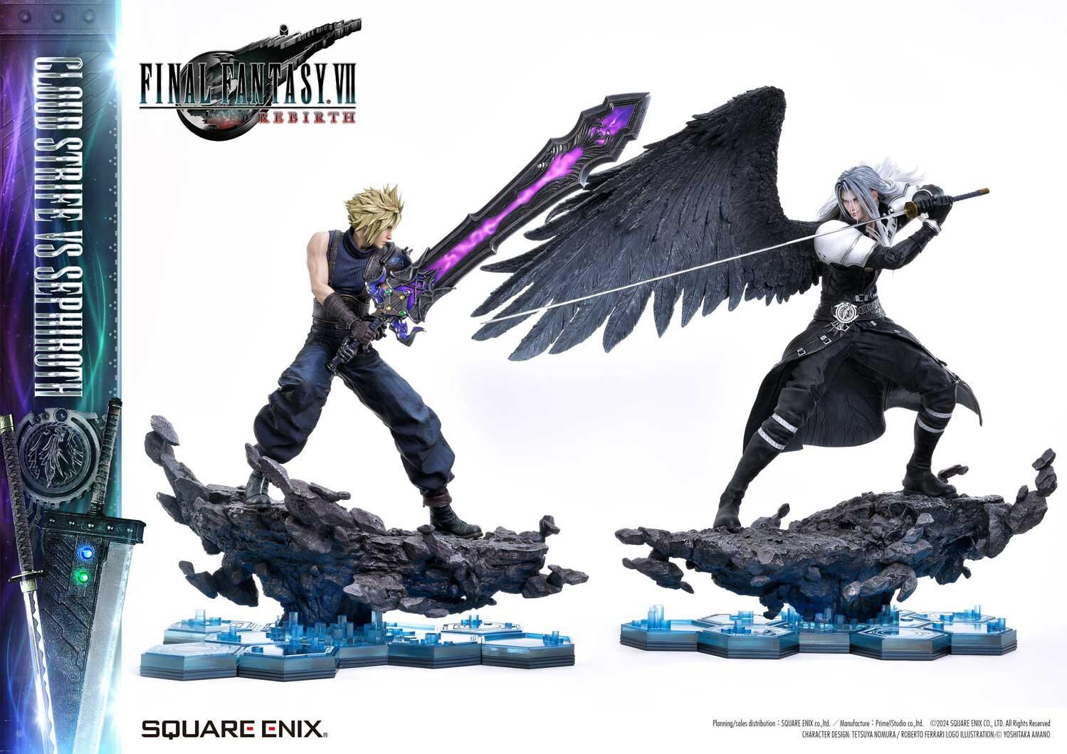 Final Fantasy VII Rebirth - Cloud Strife - Square Enix Masterline (SEM-08) - 1/4 - Cloud Strife Vs Sephiroth (Prime 1 Studio) photo 50