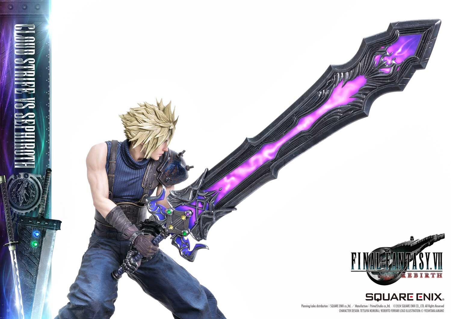 Final Fantasy VII Rebirth - Cloud Strife - Square Enix Masterline (SEM-08) - 1/4 - Cloud Strife Vs Sephiroth (Prime 1 Studio) photo 53