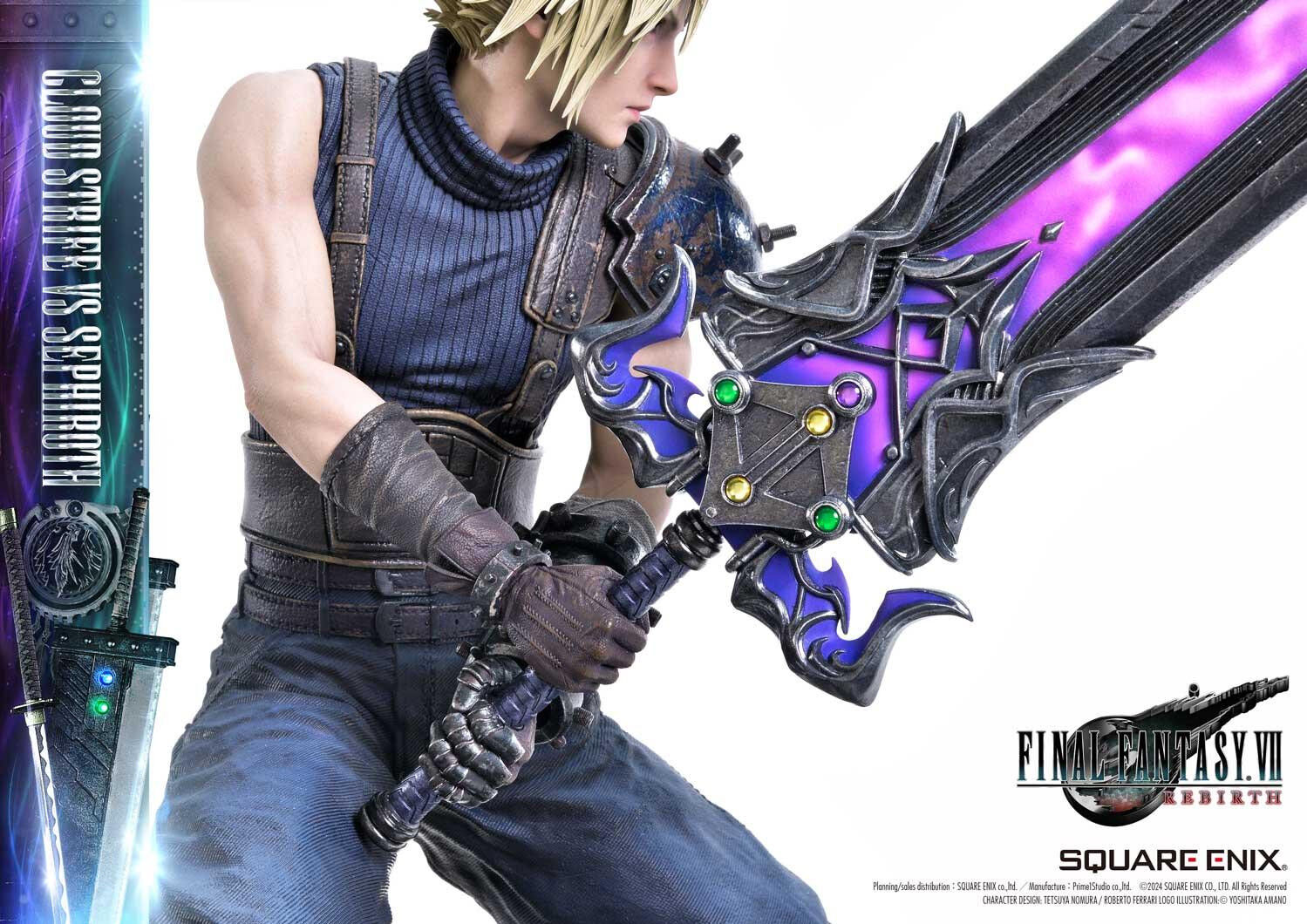 Final Fantasy VII Rebirth - Cloud Strife - Square Enix Masterline (SEM-08) - 1/4 - Cloud Strife Vs Sephiroth (Prime 1 Studio) photo 54