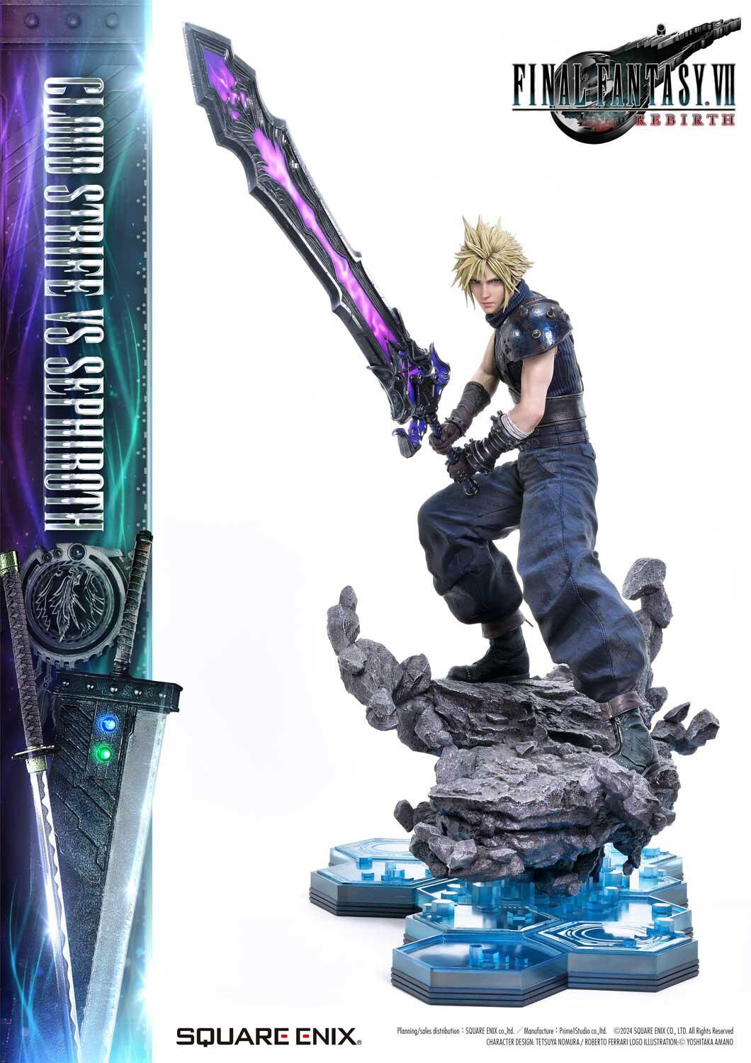 Final Fantasy VII Rebirth - Cloud Strife - Square Enix Masterline (SEM-08) - 1/4 - Cloud Strife Vs Sephiroth (Prime 1 Studio) photo 55