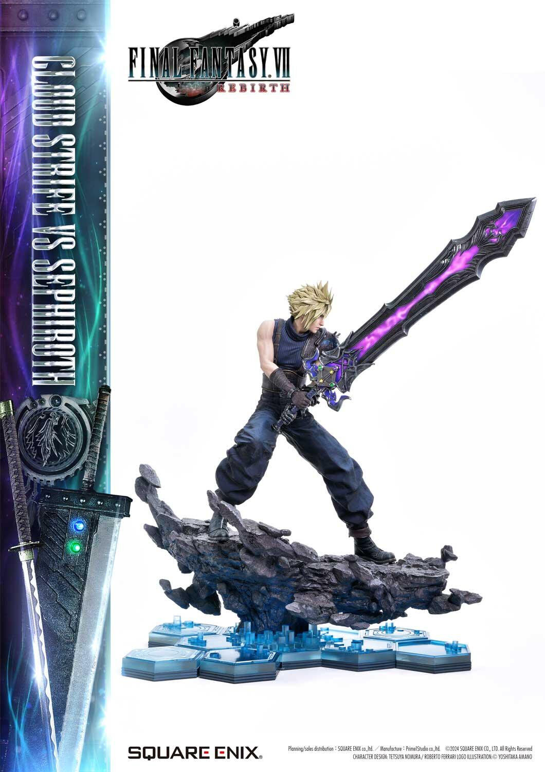 Final Fantasy VII Rebirth - Cloud Strife - Square Enix Masterline (SEM-08) - 1/4 - Cloud Strife Vs Sephiroth (Prime 1 Studio) photo 56