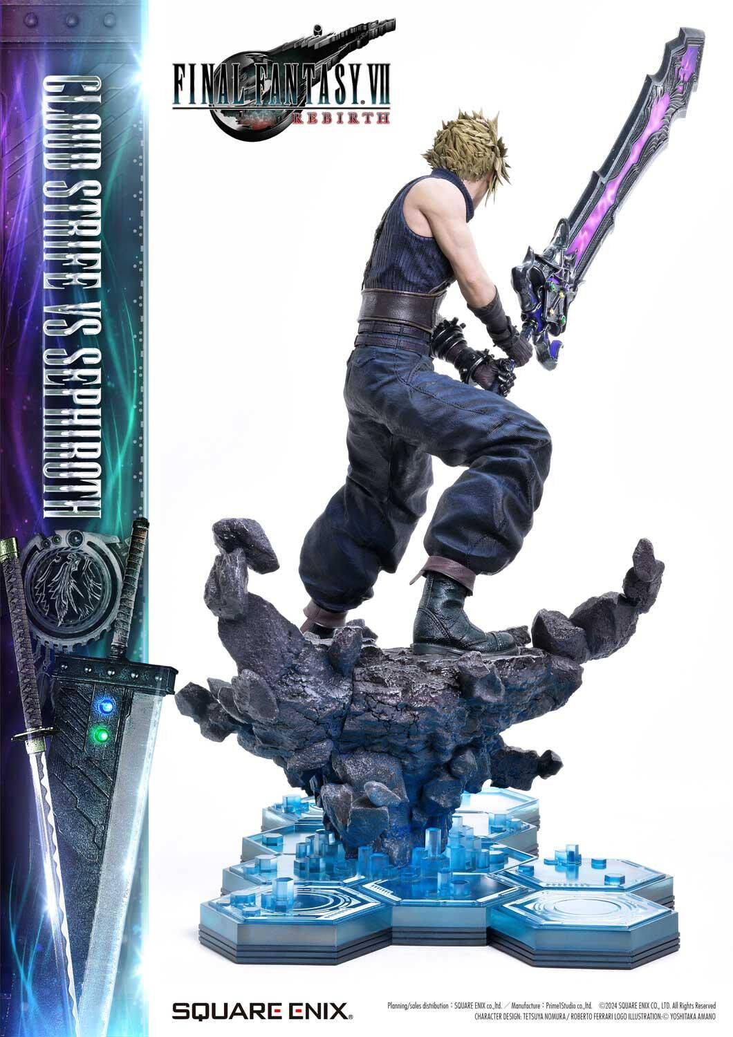 Final Fantasy VII Rebirth - Cloud Strife - Square Enix Masterline (SEM-08) - 1/4 - Cloud Strife Vs Sephiroth (Prime 1 Studio) photo 57