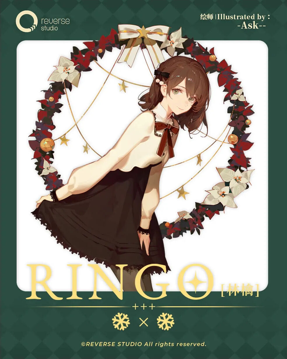 Original - Desktop Girls - Ringo - 1/8 - Winter, Another Color Ver. (Reverse Studio) photo 3