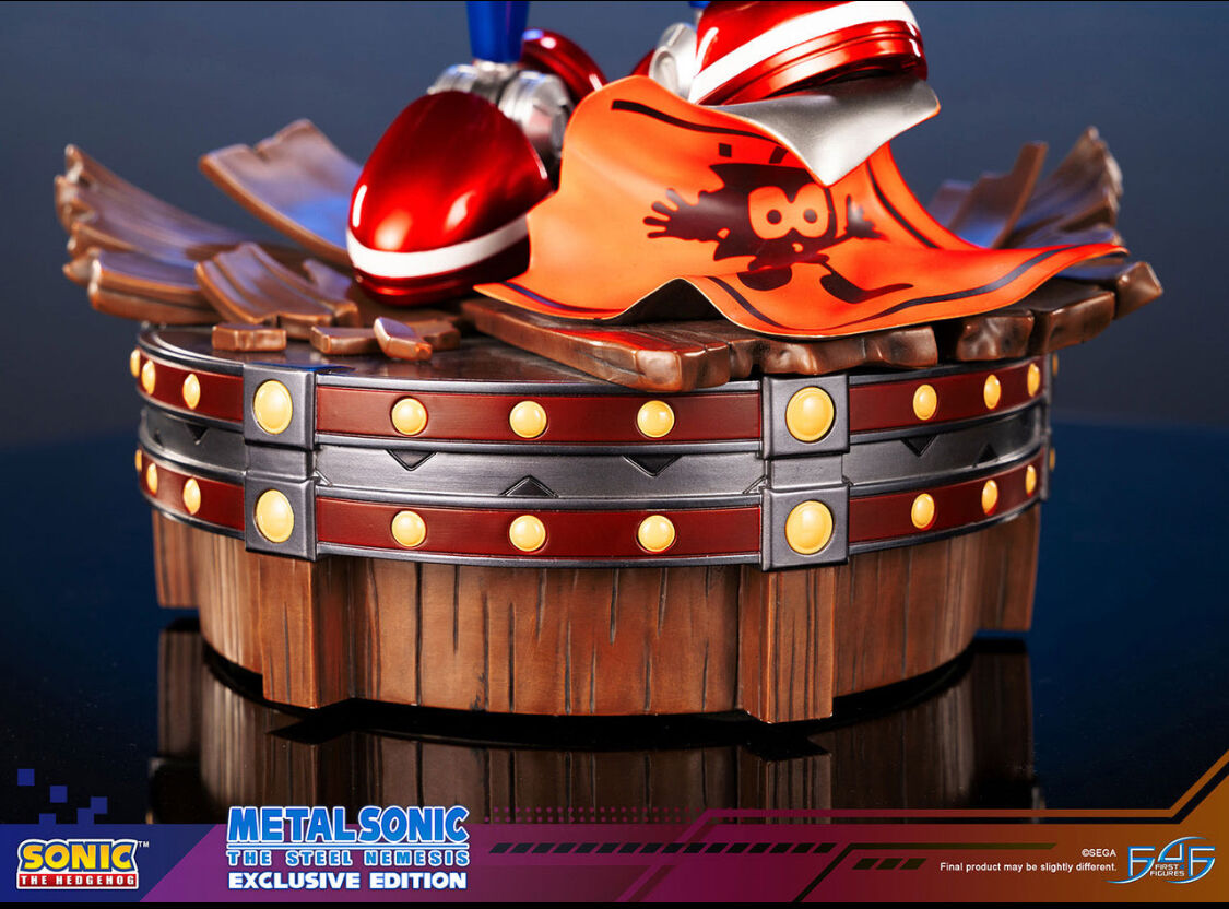 Sonic the Hedgehog - Metal Sonic - Metal Sonic The Steel Nemesis - Exclusive Edition (First 4 Figures) photo 3