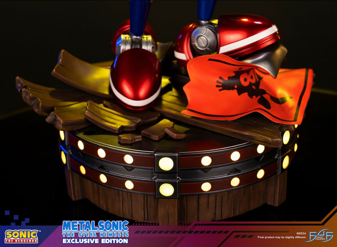 Sonic the Hedgehog - Metal Sonic - Metal Sonic The Steel Nemesis - Exclusive Edition (First 4 Figures) photo 4