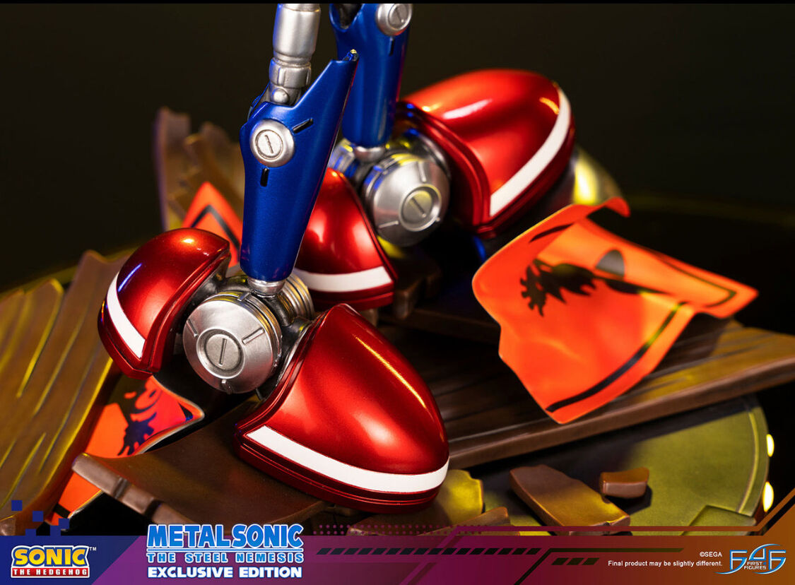 Sonic the Hedgehog - Metal Sonic - Metal Sonic The Steel Nemesis - Exclusive Edition (First 4 Figures) photo 5