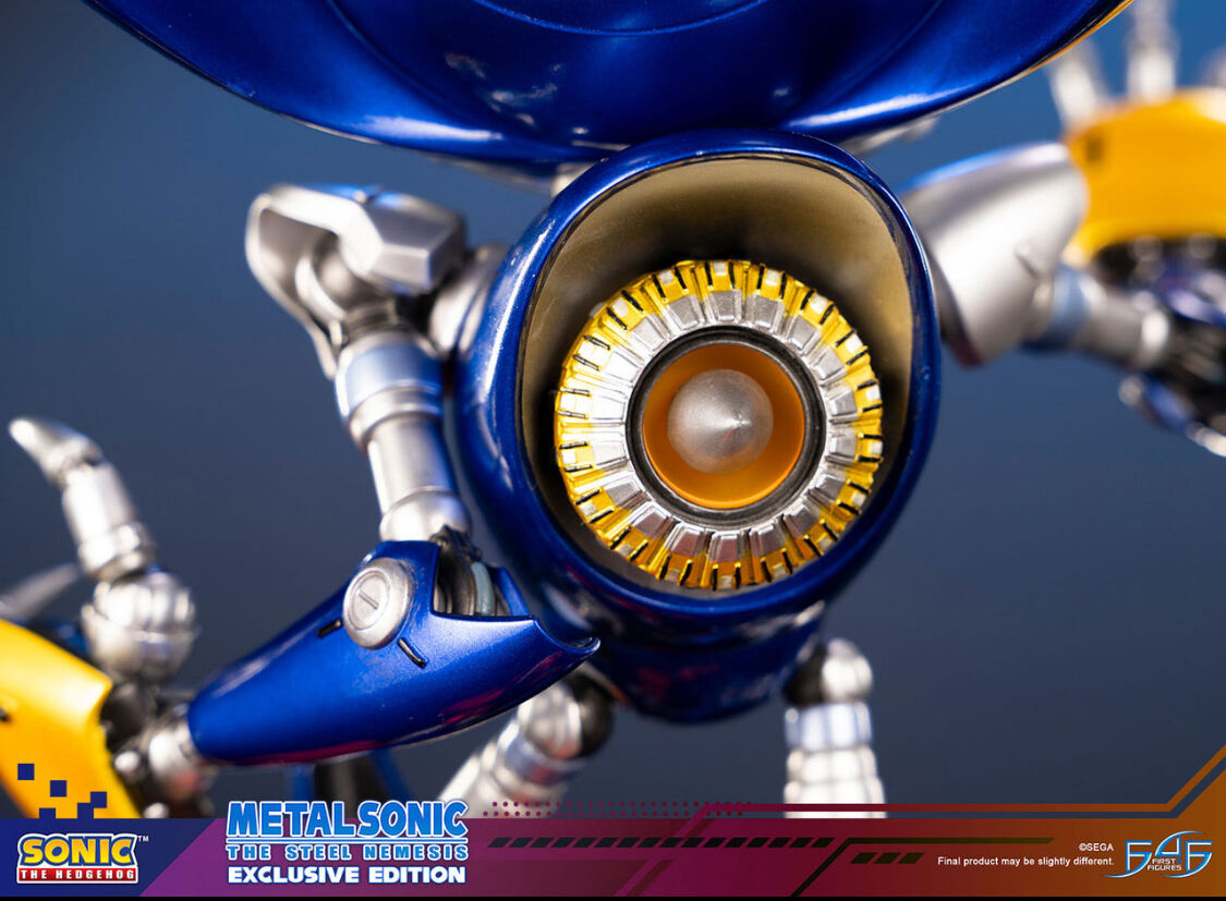 Sonic the Hedgehog - Metal Sonic - Metal Sonic The Steel Nemesis - Exclusive Edition (First 4 Figures) photo 6