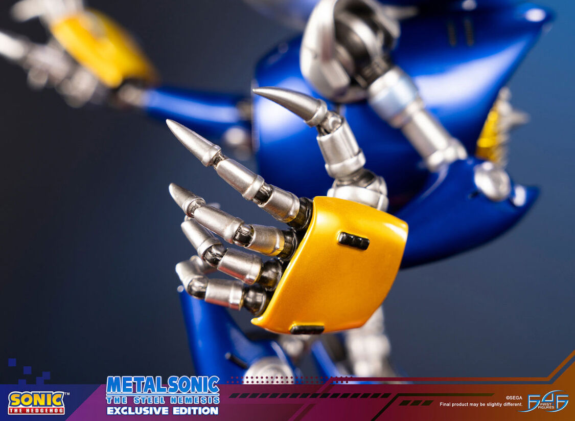 Sonic the Hedgehog - Metal Sonic - Metal Sonic The Steel Nemesis - Exclusive Edition (First 4 Figures) photo 7