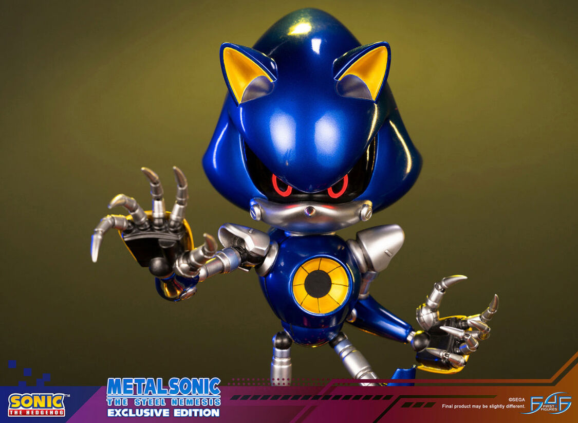 Sonic the Hedgehog - Metal Sonic - Metal Sonic The Steel Nemesis - Exclusive Edition (First 4 Figures) photo 13