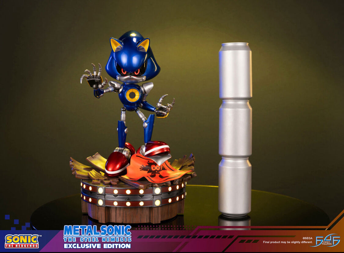 Sonic the Hedgehog - Metal Sonic - Metal Sonic The Steel Nemesis - Exclusive Edition (First 4 Figures) photo 14