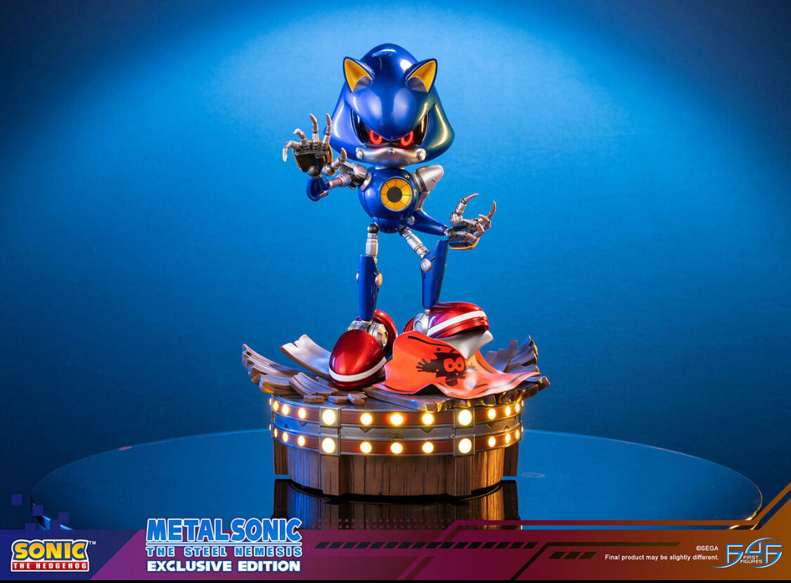Sonic the Hedgehog - Metal Sonic - Metal Sonic The Steel Nemesis - Exclusive Edition (First 4 Figures) photo 16