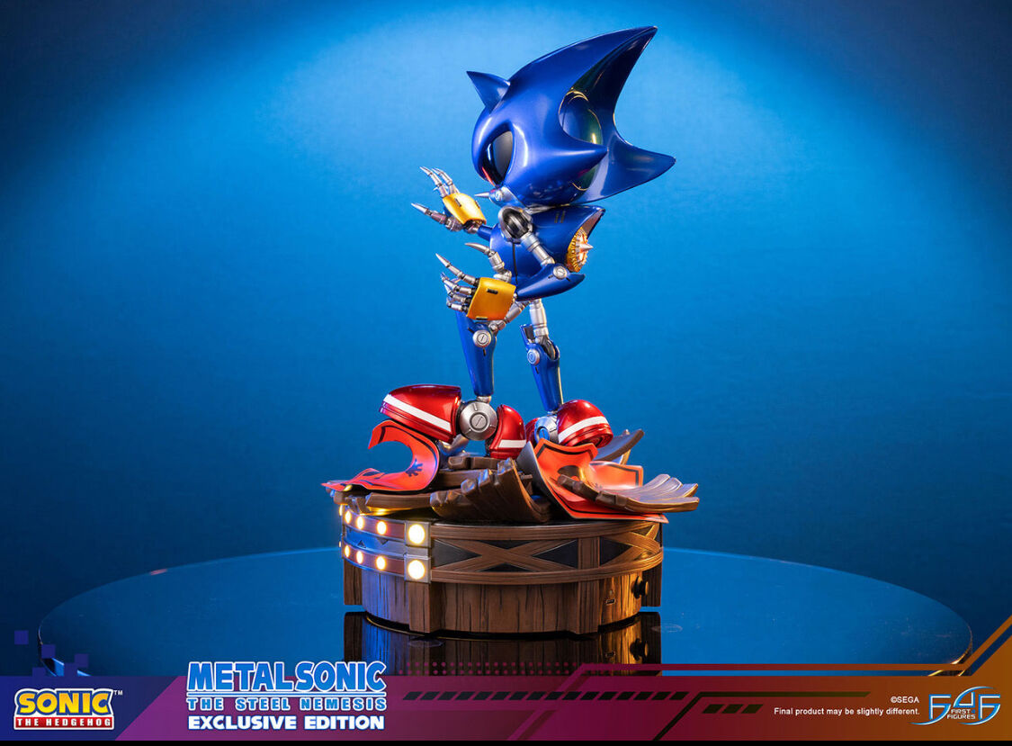 Sonic the Hedgehog - Metal Sonic - Metal Sonic The Steel Nemesis - Exclusive Edition (First 4 Figures) photo 18