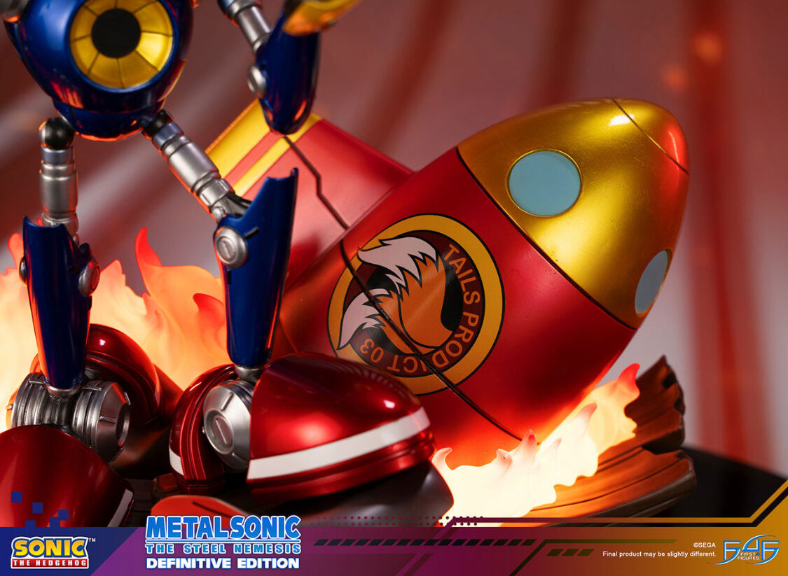 Sonic the Hedgehog - Metal Sonic - Metal Sonic The Steel Nemesis - Definitive Edition (First 4 Figures)