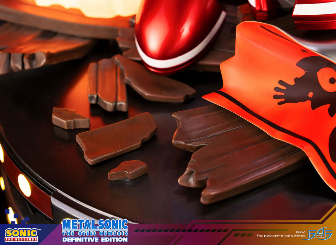 Sonic the Hedgehog - Metal Sonic - Metal Sonic The Steel Nemesis - Definitive Edition (First 4 Figures) photo 2