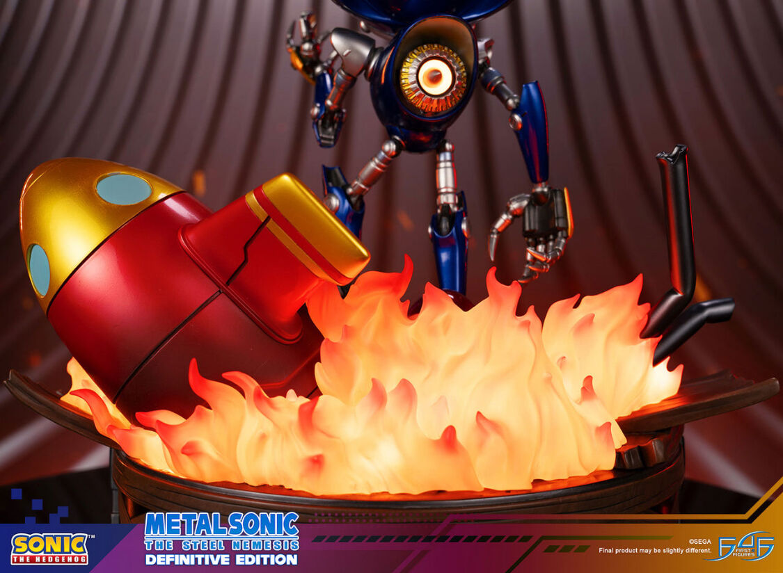 Sonic the Hedgehog - Metal Sonic - Metal Sonic The Steel Nemesis - Definitive Edition (First 4 Figures) photo 4