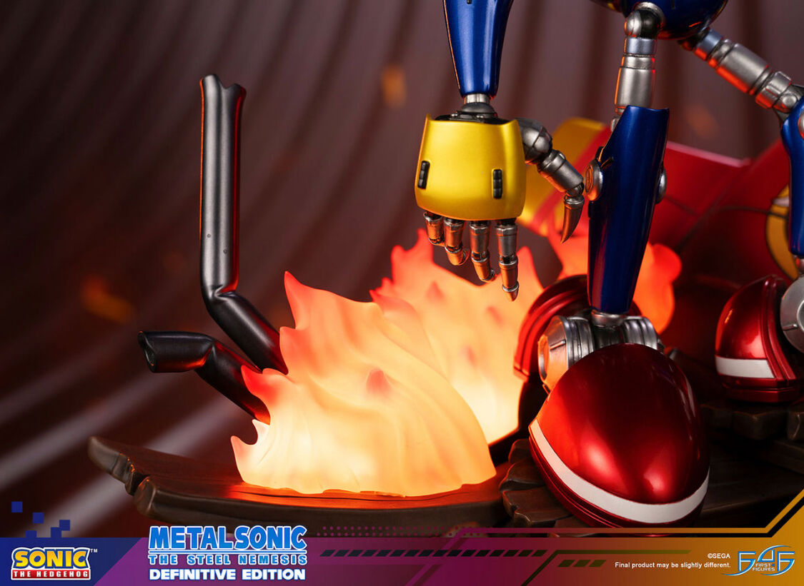 Sonic the Hedgehog - Metal Sonic - Metal Sonic The Steel Nemesis - Definitive Edition (First 4 Figures) photo 5