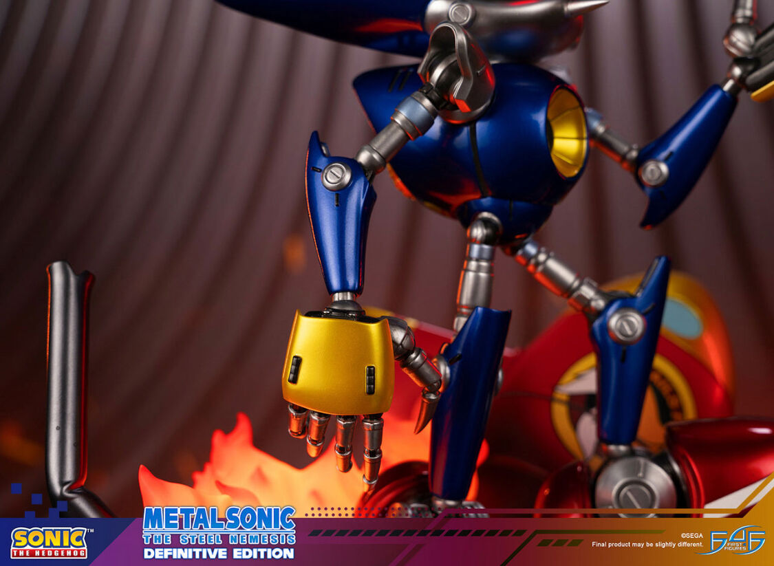 Sonic the Hedgehog - Metal Sonic - Metal Sonic The Steel Nemesis - Definitive Edition (First 4 Figures) photo 6