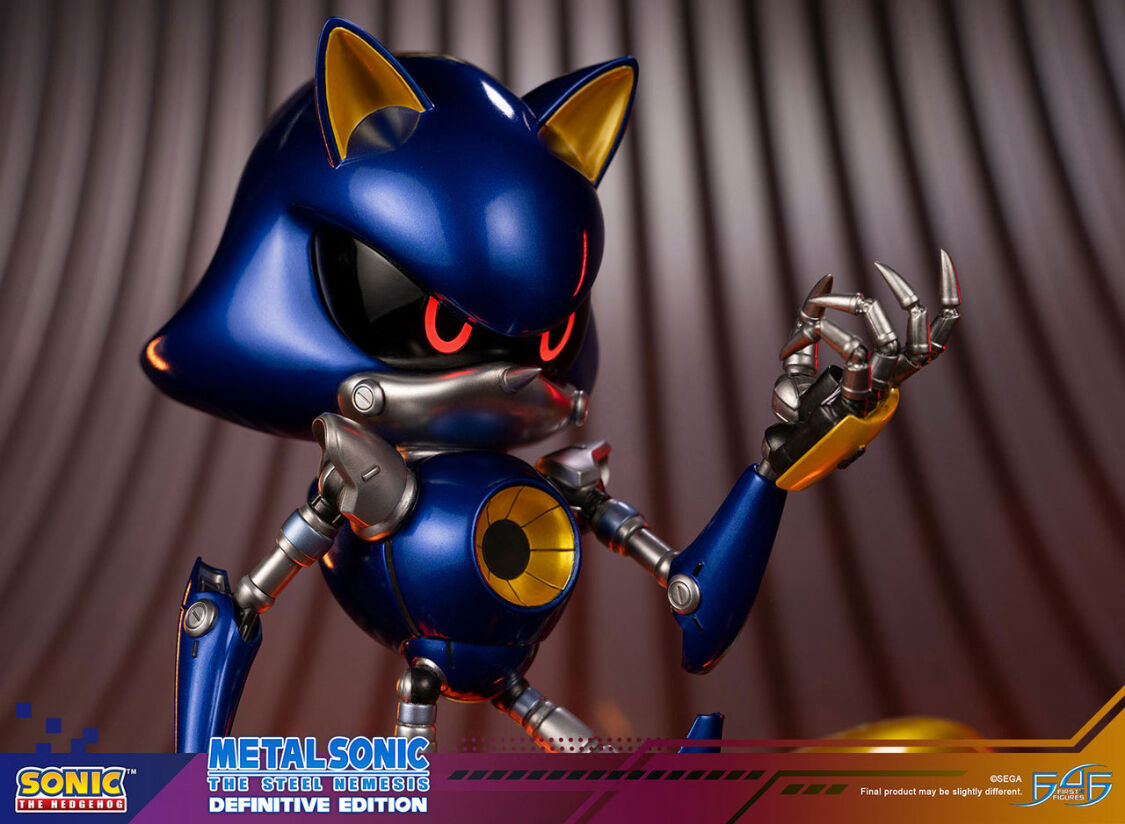 Sonic the Hedgehog - Metal Sonic - Metal Sonic The Steel Nemesis - Definitive Edition (First 4 Figures) photo 7