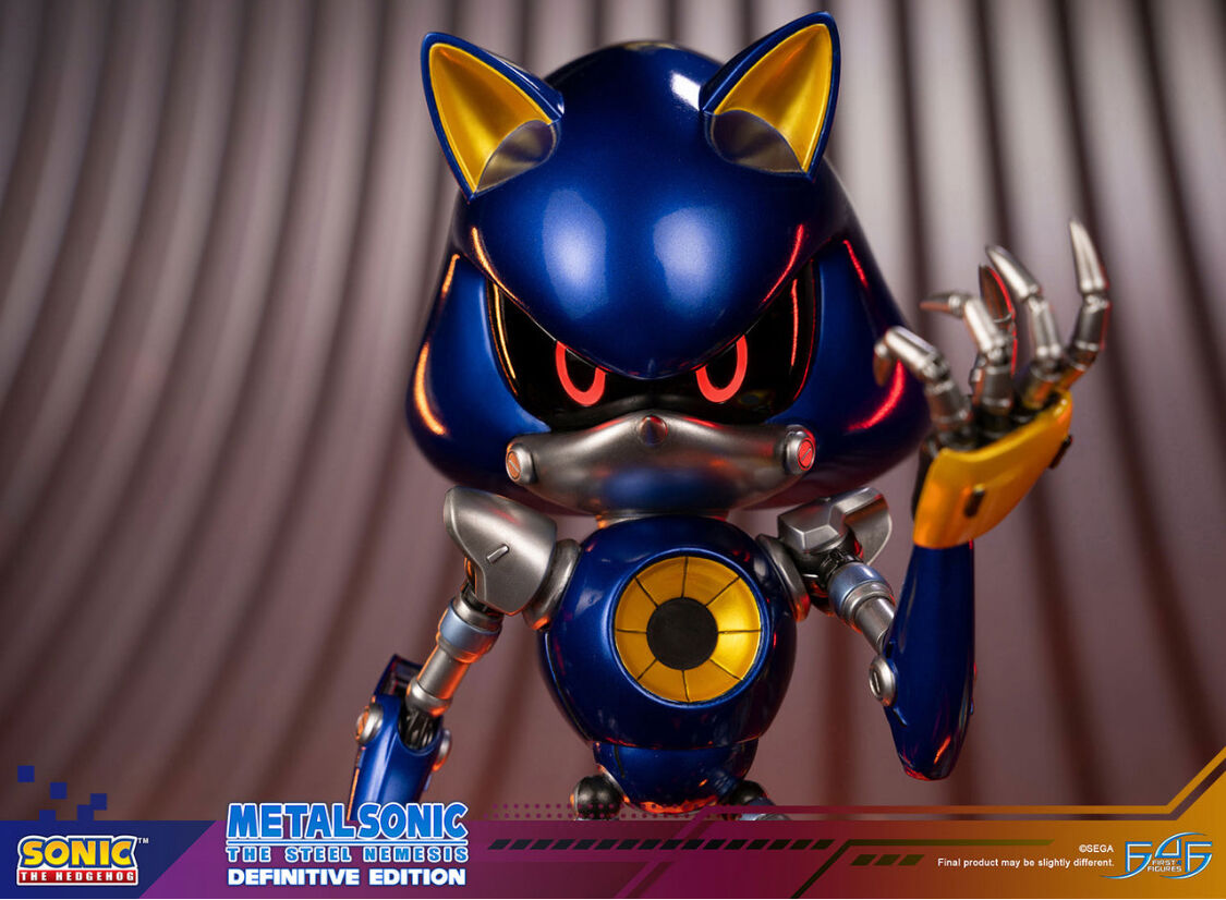 Sonic the Hedgehog - Metal Sonic - Metal Sonic The Steel Nemesis - Definitive Edition (First 4 Figures) photo 8