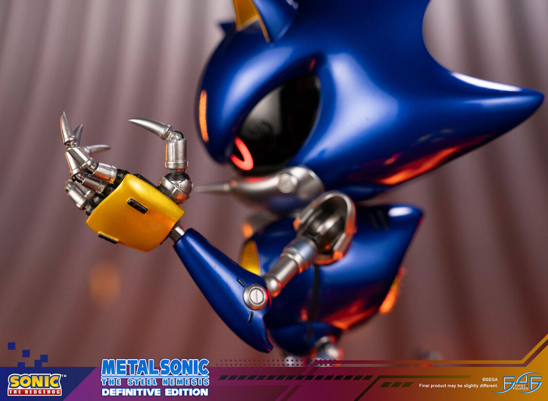 Sonic the Hedgehog - Metal Sonic - Metal Sonic The Steel Nemesis - Definitive Edition (First 4 Figures) photo 9