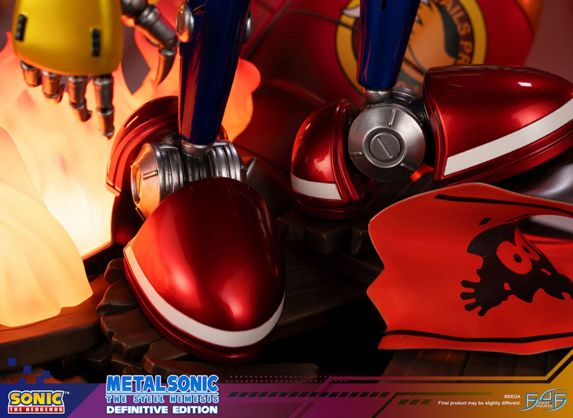 Sonic the Hedgehog - Metal Sonic - Metal Sonic The Steel Nemesis - Definitive Edition (First 4 Figures) photo 10