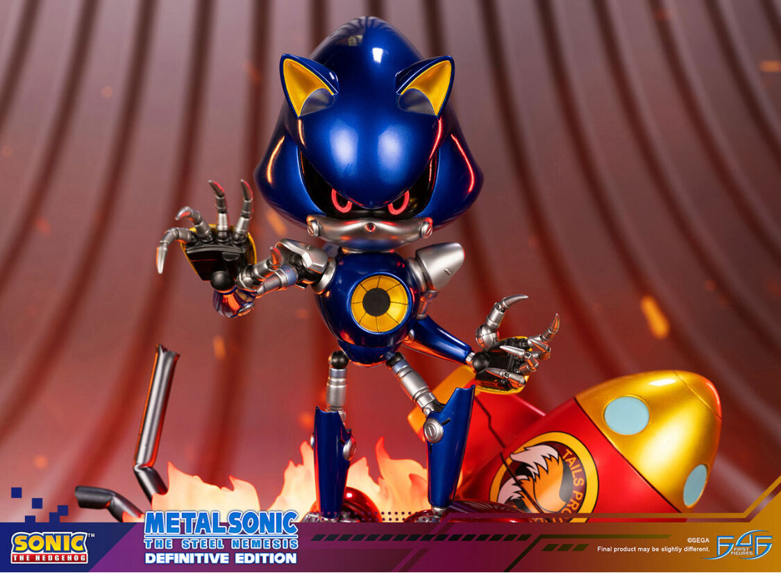 Sonic the Hedgehog - Metal Sonic - Metal Sonic The Steel Nemesis - Definitive Edition (First 4 Figures) photo 12