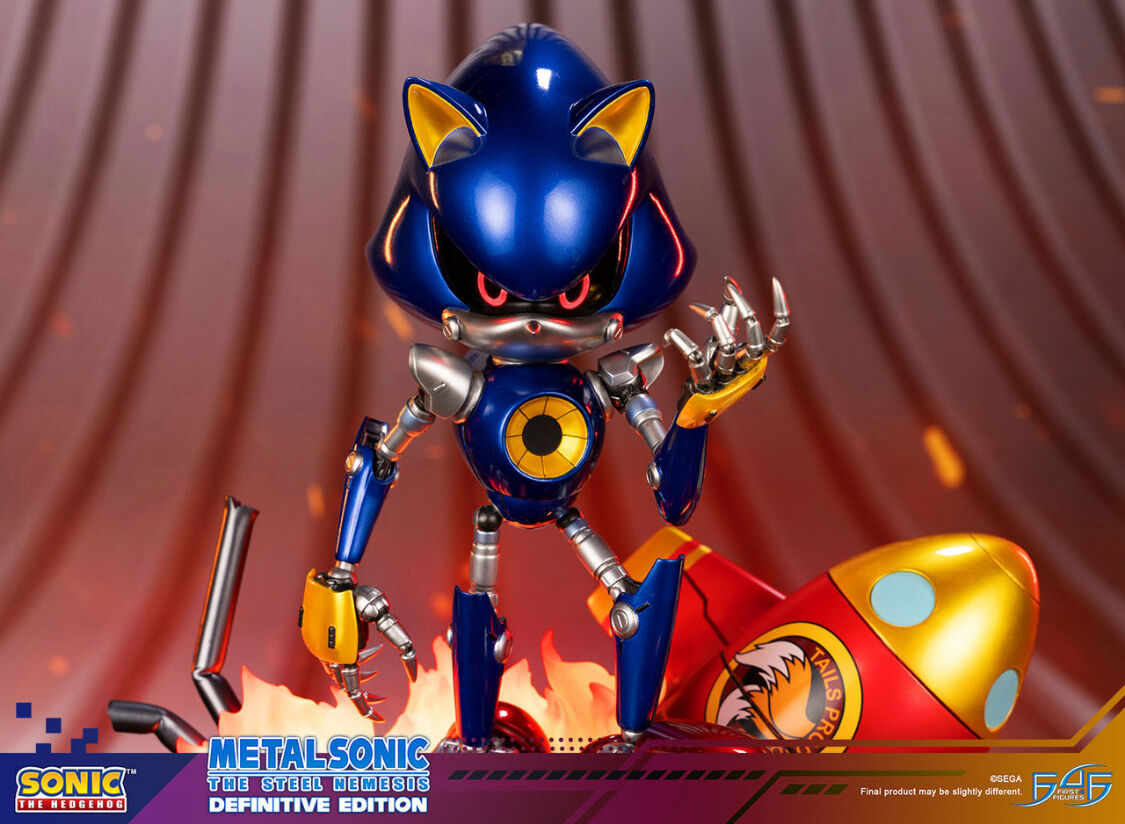 Sonic the Hedgehog - Metal Sonic - Metal Sonic The Steel Nemesis - Definitive Edition (First 4 Figures) photo 13