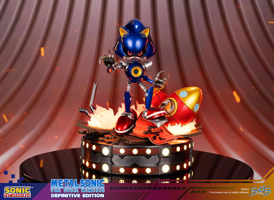 Sonic the Hedgehog - Metal Sonic - Metal Sonic The Steel Nemesis - Definitive Edition (First 4 Figures) photo 14