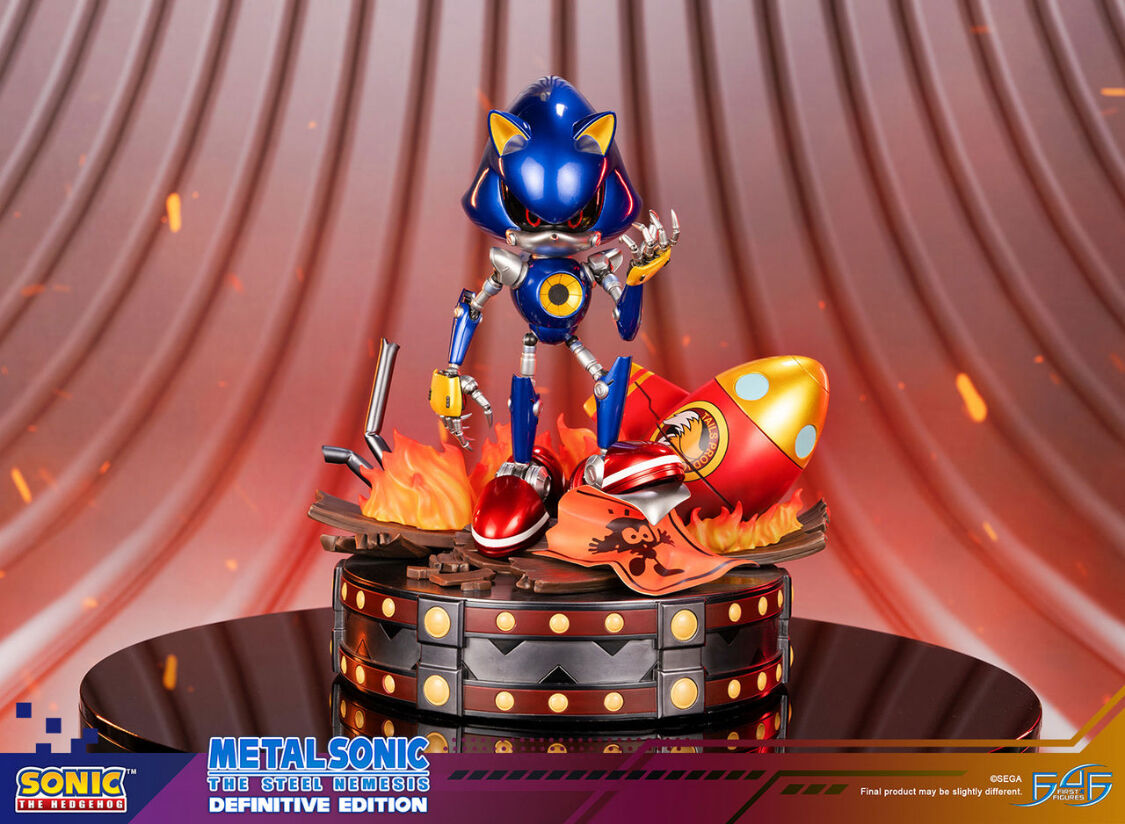 Sonic the Hedgehog - Metal Sonic - Metal Sonic The Steel Nemesis - Definitive Edition (First 4 Figures) photo 15