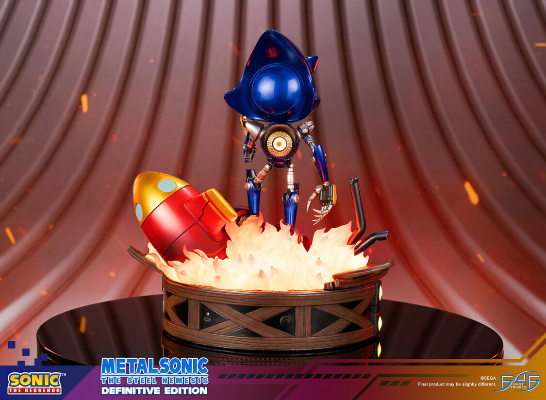 Sonic the Hedgehog - Metal Sonic - Metal Sonic The Steel Nemesis - Definitive Edition (First 4 Figures) photo 16